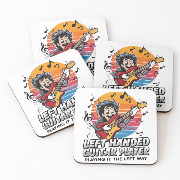 Item preview, Left Handed Guitar Player – Southpaw Strings Club designed and sold by KapiPrint.