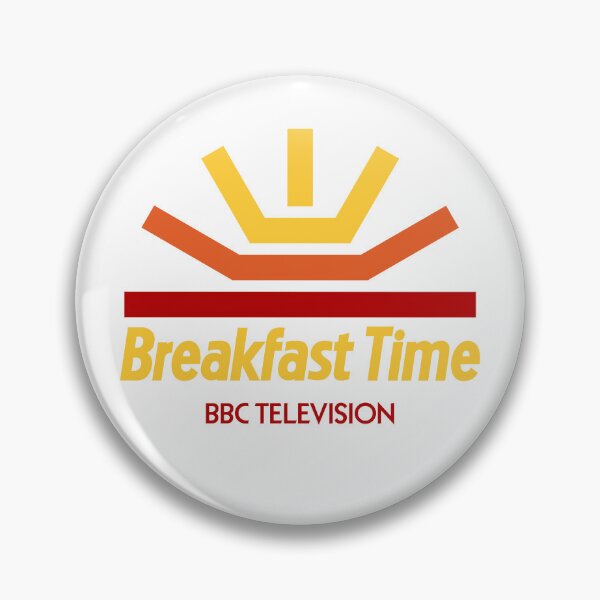 Item preview, BBC Breakfast Time logo retro 80s designed and sold by On The Cobbles.