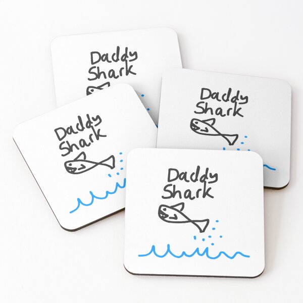Item preview, Daddy Shark Drawing designed and sold by GanradgeArt.