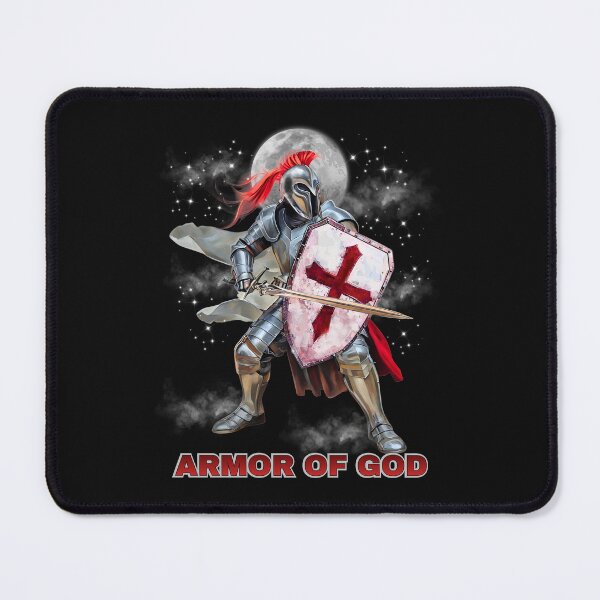 Item preview, Armor of God the Midnight Warrior designed and sold by Tripp Art Studio.