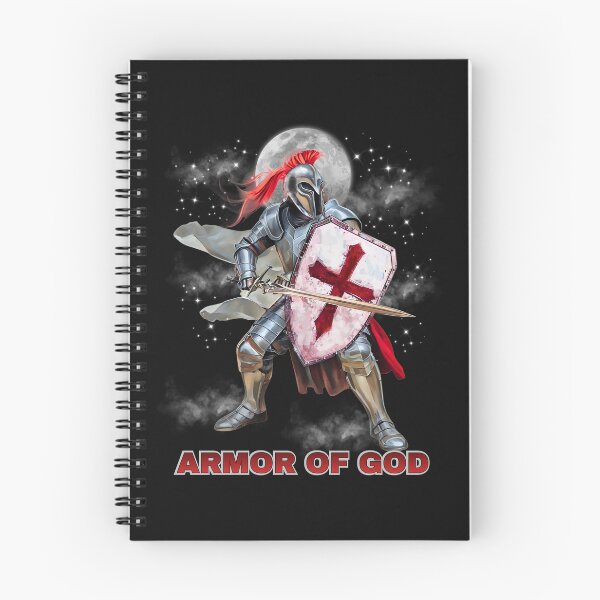Item preview, Armor of God the Midnight Warrior designed and sold by Tripp Art Studio.