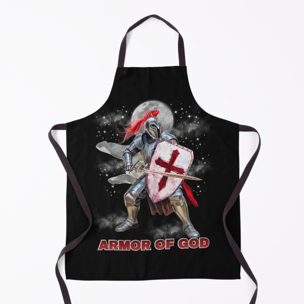 Item preview, Armor of God the Midnight Warrior designed and sold by Tripp Art Studio.