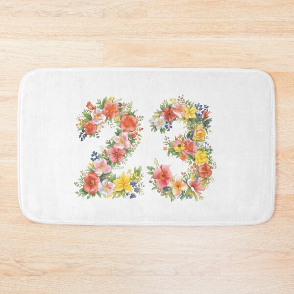 Item preview, 23rd birthday flowers  watercolor. designed and sold by uunaa.