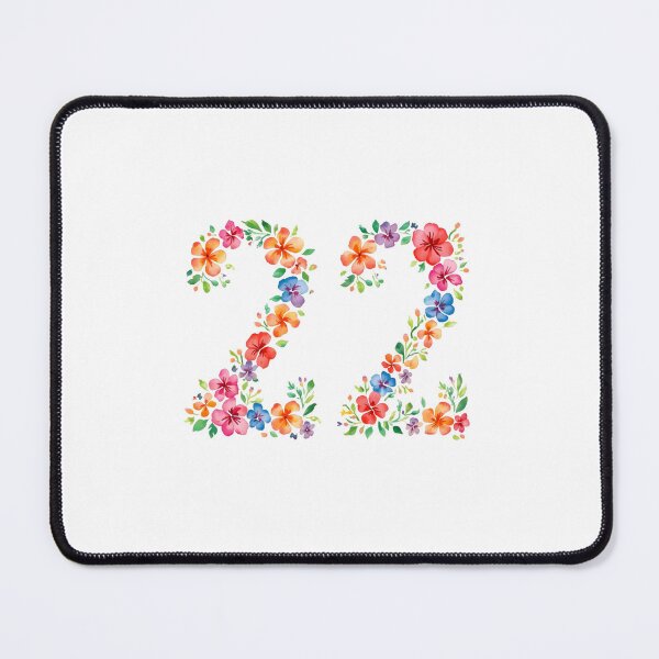 Item preview, 22nd birthday flowers  watercolor. designed and sold by uunaa.