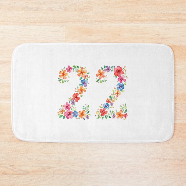 Item preview, 22nd birthday flowers  watercolor. designed and sold by uunaa.
