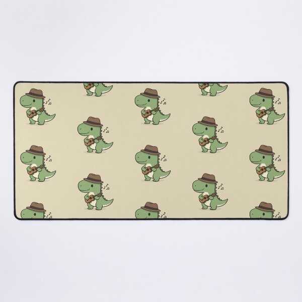 Item preview, Ukulele Dino – Fedora Hat Design designed and sold by Dogandesighn.