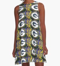 Green Bay Packers Ala Pollack A-Line Dress