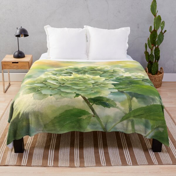 Item preview, Green Hydrangeas in Bloom designed and sold by cuprum.