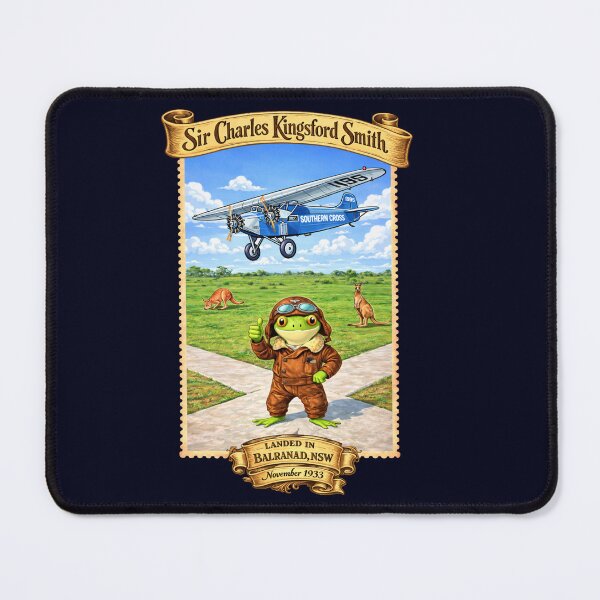 Item preview, Sir Charles Kingsford Smith - Balranald Landing 1933 designed and sold by Outback Geo Adventures.