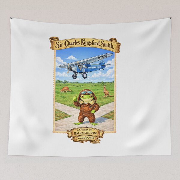 Item preview, Sir Charles Kingsford Smith - Balranald Landing 1933 designed and sold by Outback Geo Adventures.
