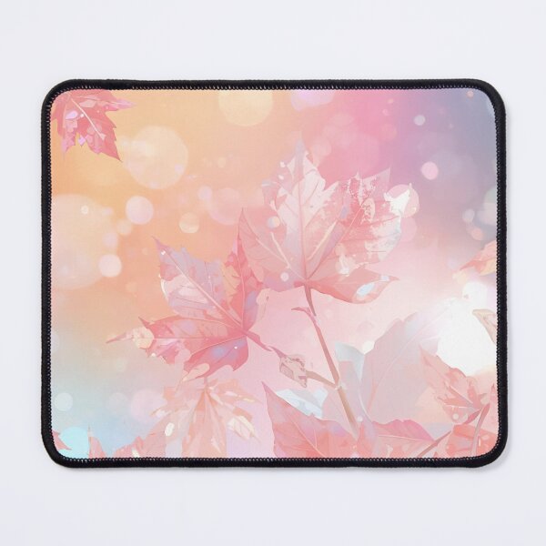 Item preview, Gentle pink magic leaves designed and sold by Branka.