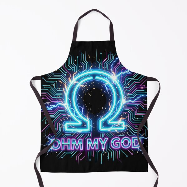 Item preview, Ohm My God Electrician Pun T-Shirt designed and sold by SayIt-Wear.