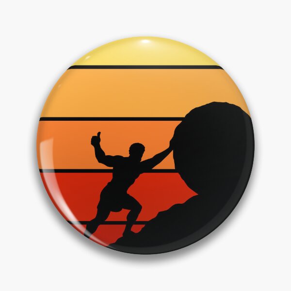 Item preview, Sisyphus Happy Amor Fati - everything happens for a reason designed and sold by XIOMOS.