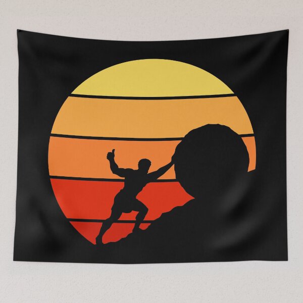 Item preview, Sisyphus Happy Amor Fati - everything happens for a reason designed and sold by XIOMOS.
