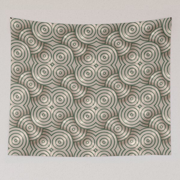 Item preview, Metallic Circle Pattern  designed and sold by The Innocent Ghost Project.