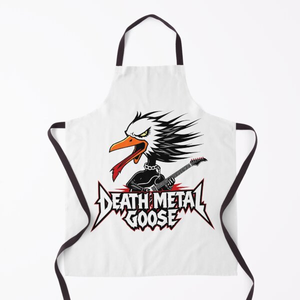 Item preview, Death Metal Goose - Heavy Metal Honk Art designed and sold by NexKris.