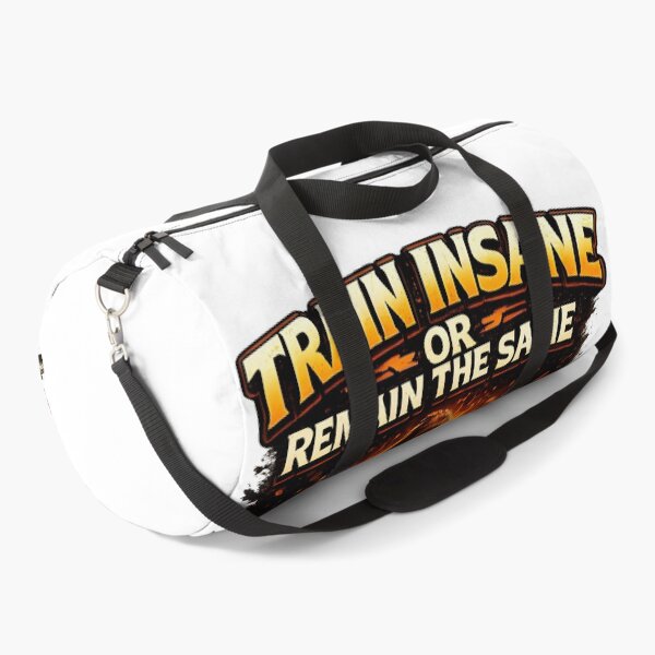 Item preview, Train Insane Or Remain The Same Gym Gorilla Workout Motivation Fitness T-Shirt Design designed and sold by Nixora.