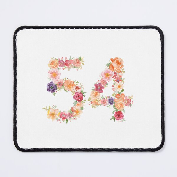 Item preview, 54th birthday flowers  watercolor. designed and sold by uunaa.