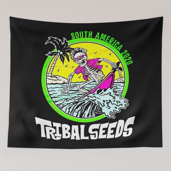Item preview, Surfing Skull In Reggae Frame designed and sold by ShadeFall.