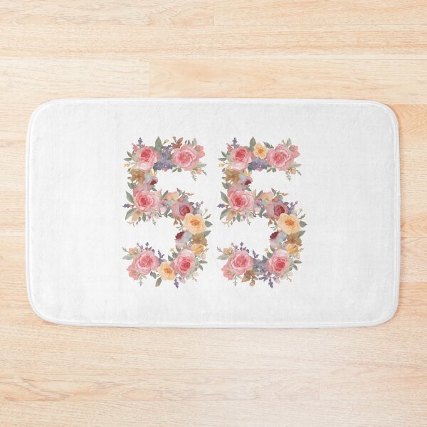 Item preview, 55th birthday flowers  watercolor. designed and sold by uunaa.