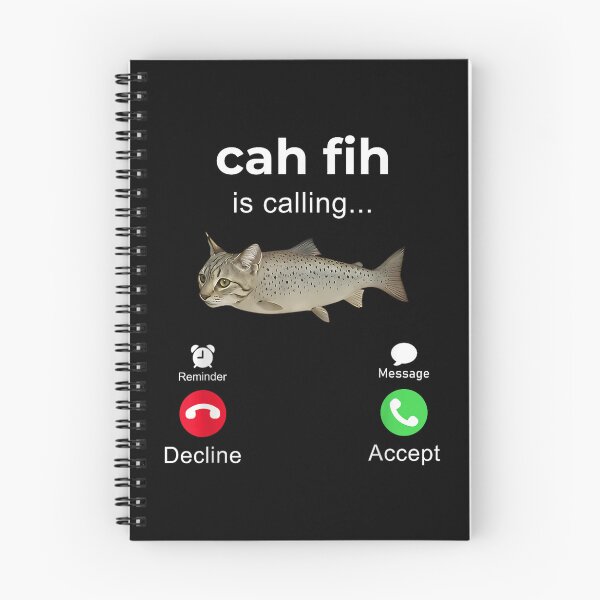 Item preview, cah fih Calling Remind me Message Decline Accept Phone Call designed and sold by Alluka Brand.