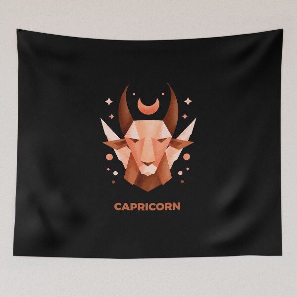 Item preview, Capricorn Zodiac Goat – Ambitious Earth Sign Astrology Design | December January Birthday Gift | Success Mindset Aesthetic designed and sold by amareshdas008.