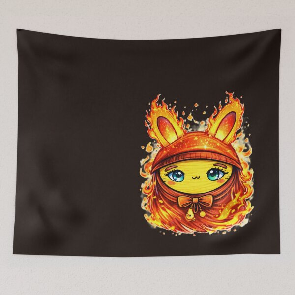 Item preview, Fire Bunny Spirit from Bunny Hood Collection designed and sold by InnerwayStudio.