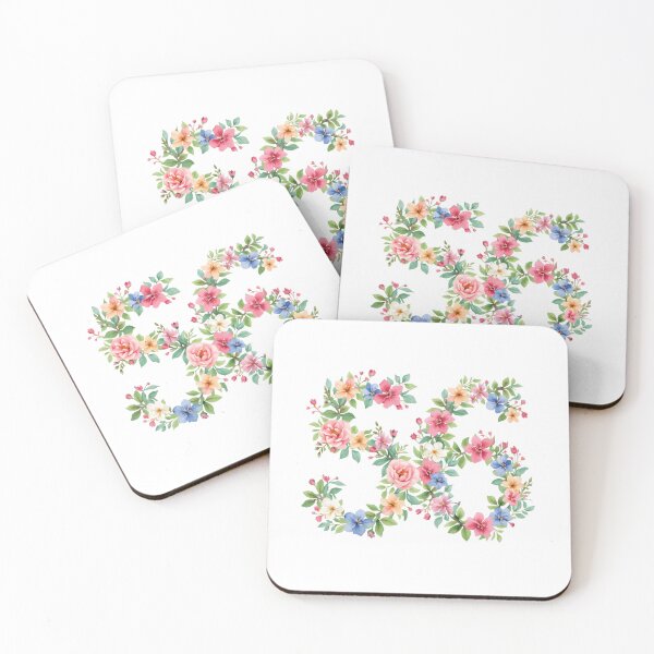 Item preview, 56th birthday flowers  watercolor. designed and sold by uunaa.