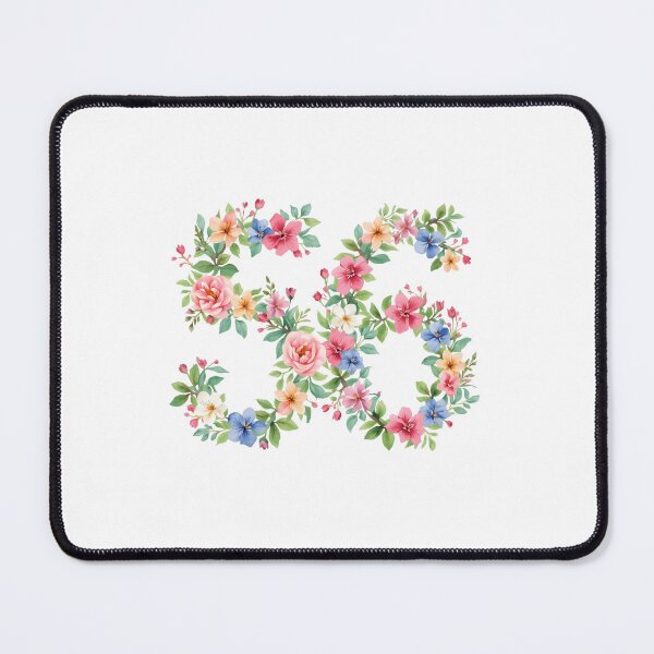 Item preview, 56th birthday flowers  watercolor. designed and sold by uunaa.