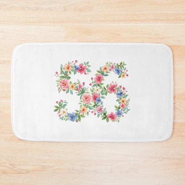 Item preview, 56th birthday flowers  watercolor. designed and sold by uunaa.