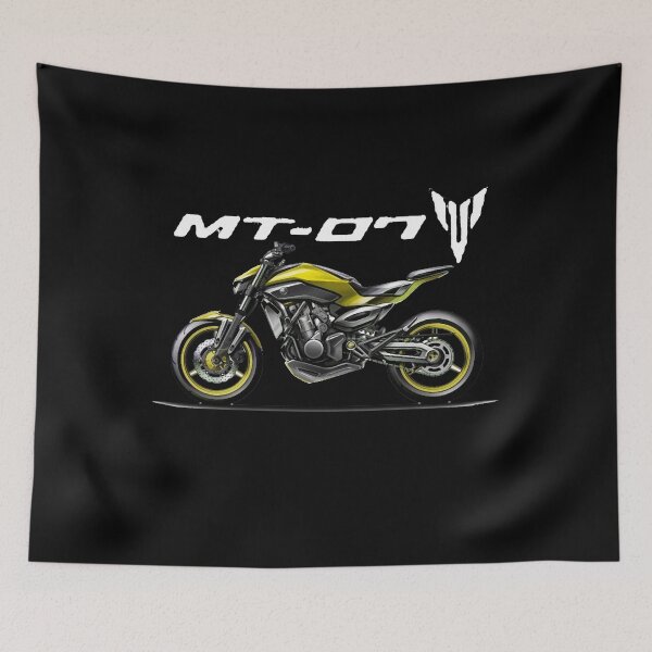 Item preview, MT-07 Neon Street Bike Design designed and sold by FroggyBaBoy.