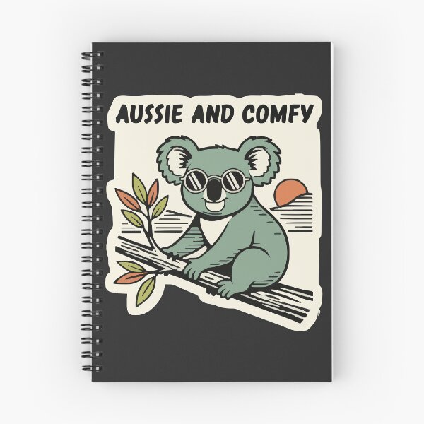 Item preview, "Aussie And Comfy" Funny Retro Chill Koala Bear Sunglasses designed and sold by Cipher & Soul.