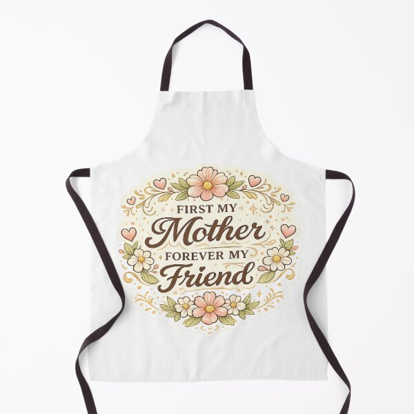 Item preview, First My Mother Forever My Friend Mother’s Day Design designed and sold by StyleLap.