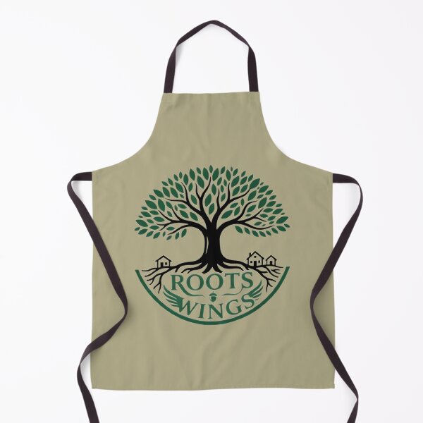 Item preview, Roots and Wings Minimalist Tree of Life Village Design designed and sold by MCV-Designs.