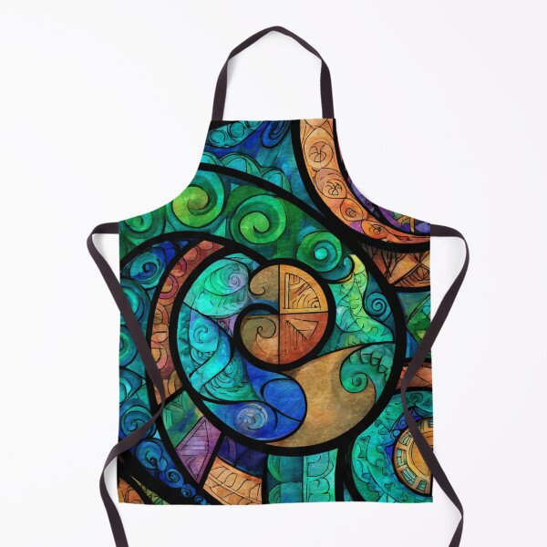 Item preview, New Zealand Māori Paua Pattern Koru Design 886 designed and sold by GrinGalore.