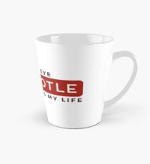 Taza cónica Oh Dios mío, amo el chipotle. El chipotle es mi vida