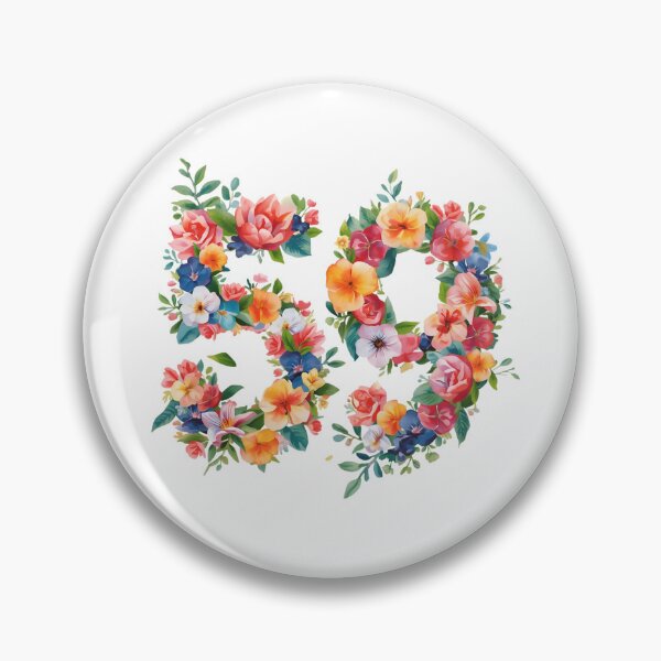 Item preview, 59th birthday flowers  watercolor. designed and sold by uunaa.