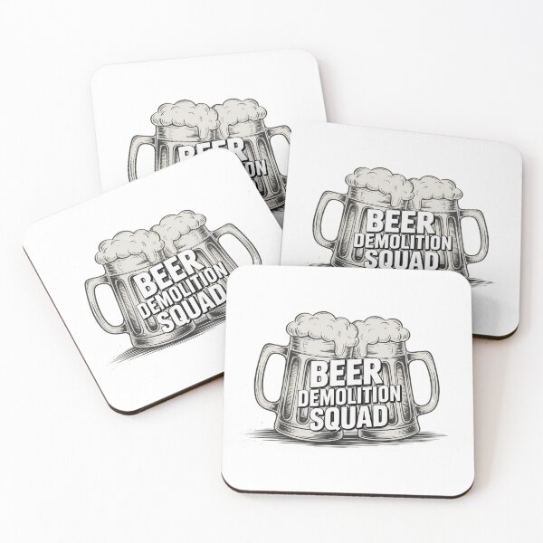 Item preview, Hand Drawn Sketch Beer Mugs with Overflowing Foam designed and sold by Bloomkept.