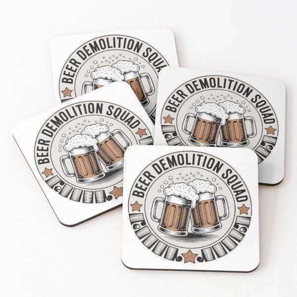 Item preview, Vintage Badge Beer Mugs with Overflowing Foam designed and sold by Bloomkept.