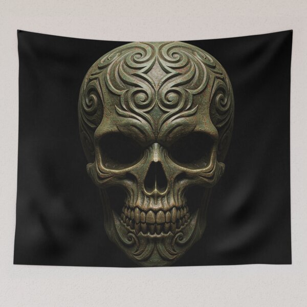 Item preview, Temple relic skull designed and sold by T's&such.
