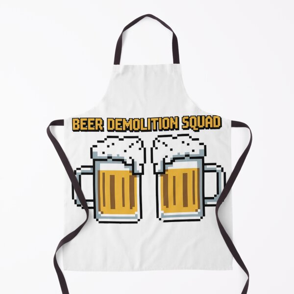 Item preview, Pixel Art Beer Mugs with Overflowing Foam designed and sold by Bloomkept.