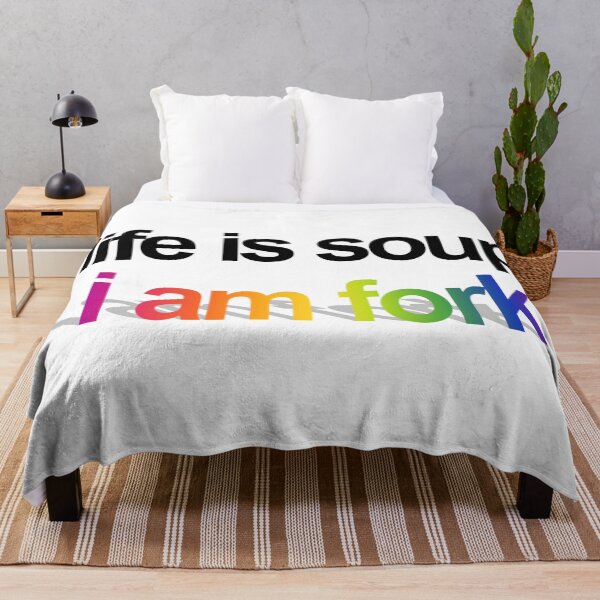 Item preview, life is soup i am fork Wordart designed and sold by WorddArtt.