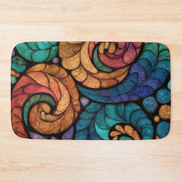 Item preview, New Zealand Māori Paua Pattern Koru Design 887 designed and sold by GrinGalore.