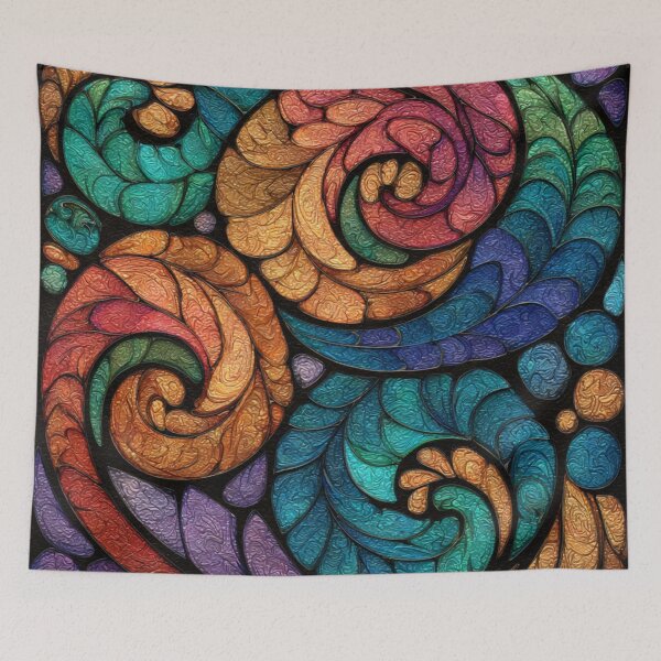 Item preview, New Zealand Māori Paua Pattern Koru Design 887 designed and sold by GrinGalore.