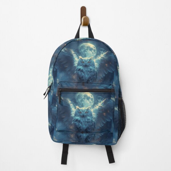 Item preview, Celestial Owl Spirit Under Full Moon designed and sold by Erika Kaisersot.