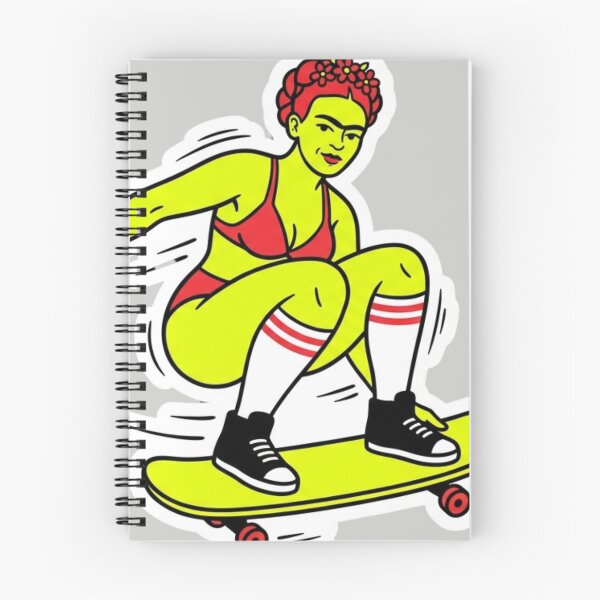 Item preview, “FRIDA IN FULL POP‑MODE — Rebel Bloom on Wheels” designed and sold by Print Fiction.