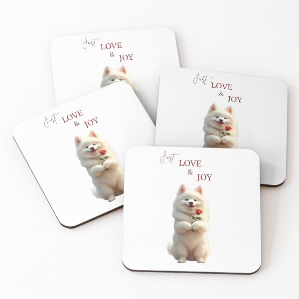 Item preview, JUST  LOVE  &  JOY  QUOTED ALONG WITH CUTE  DOGGY  PRODUCTS AS  A  GIFT FOR  DOG LOVERS designed and sold by Brewgoodness.