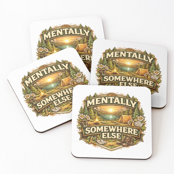 Item preview, Mentally Somewhere Else designed and sold by Throwing-Corn.