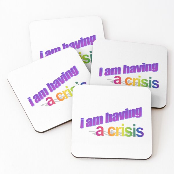 Item preview, i am having a crisis Wordart designed and sold by WorddArtt.