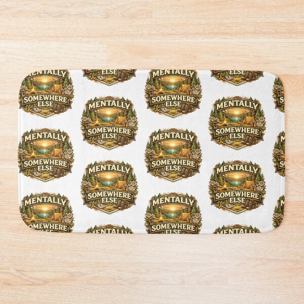 Item preview, Mentally Somewhere Else designed and sold by Throwing-Corn.